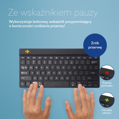 8. R-Go Compact Break Keyboard - Tastatur - Multifunktion