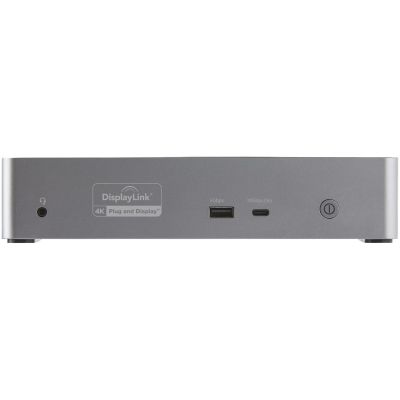 3. StarTech.com DK31C4DPPDUE Kabelgebundene Dockingstation USB 3.2 Gen 2 (3.1 Gen 2) Typ-C Schwarz, Grau