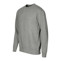 Unisex-Sweatshirt mit Rundhalsausschnitt (Dunkelgrau meliert)