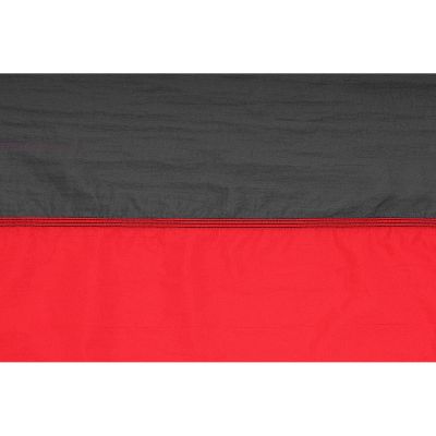 16. Touristen-Hängematte für 2 Personen, 270 x 140 cm, schwarz und rot