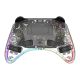 3. Deltaco Gaming GAM-198-T Transparenter Bluetooth/USB-Gamecontroller für Nintendo Switch, Nintendo Switch 2, Nintendo Switch OLED, Android und PC