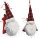 8. Dekorativer Weihnachtsmann-Gnom/Elfe mit Geschenktüte, 20 cm
