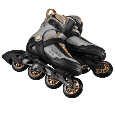8. NA22151 ARMOUR GRAU ROLLERSKATE GRÖSSE 44 NILS EXTREME