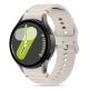 Tech-Protect Silikon-Sportarmband für Samsung Galaxy Watch 4/5/5 Pro/6/7/FE – Beige