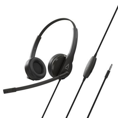Creative Labs HS-230 Kabelgebundenes Kopfbügel-Headset für Business/Alltag, USB Typ-A, Schwarz