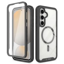 Tech-Protect Defense MagSafe Case für Samsung Galaxy S25 - Schwarz