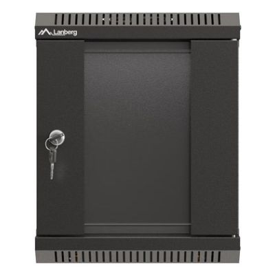 3. Lanberg WF11-3306-10B 6U Rack-Wandschrank Schwarz
