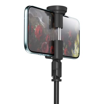 4. Selfie-Stick Wozinsky WRZP1 mit automatisch ausfahrbaren Beinen, Stativfunktion, 1,7m - schwarz