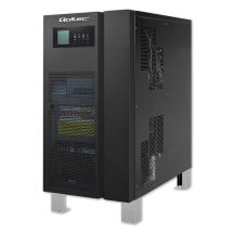 Qoltec Dreiphasige unterbrechungsfreie Stromversorgung (USV) | 20 kVA | 16 kW | LCD | EPO | SNMP | USB | On-line | Niederfrequenz