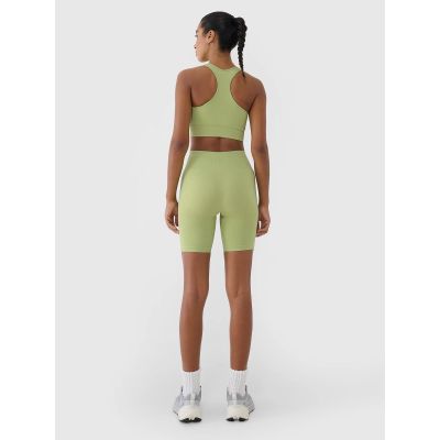 7. Nahtloser Trainings-BH für Damen mit geringer Stützkraft, 4F, 4FRSS25USBAF154-42S