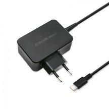 QOLTEC Wandladegerät 65 W | 5–20 V | 3–3,25 A | USB Typ C | PD | Schwarz