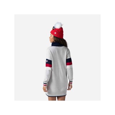 4. Rossignol W Mountain Strickkleid Pullover Grau