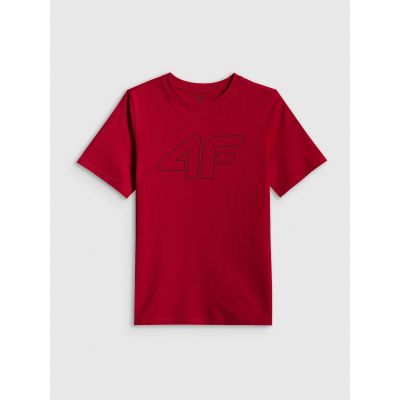 6. Normales bedrucktes Jungen-T-Shirt 4F 4FJRSS26TTSHM3599-10S