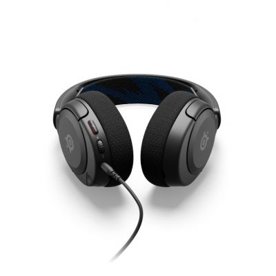 4. Steelseries Arctis Nova 1P Gaming-Headset mit Kabel und Kopfbügel, Schwarz