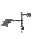 10. Neomounts FPMA-D550NOTEBOOK Monitorhalterung/Ständer 81,3 cm (32") Schreibtisch Schwarz