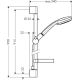 3. Hansgrohe Croma 100 Duschsystem Chrom