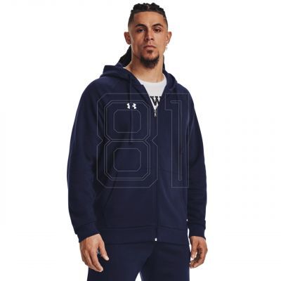 3. Under Armour Rival Fleece FZ Hoodie M 1379767 410