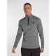 3. Herren-Sweatshirt mit Stehkragen Protest WILL, grau