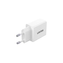 UNITEK Ladegerät 2x USB-A, 12W, Weiß, P1113A-EU