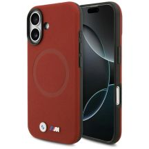 BMW M FW MagSafe Hülle mit Metalllogo für iPhone 17 - Rot