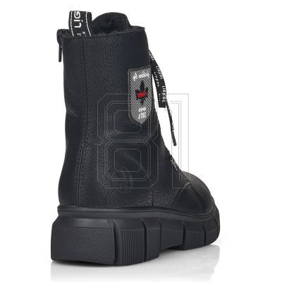 9. Rieker W RKR557 wasserdichte bequeme Stiefeletten