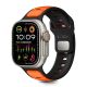 Tech-Protect IconBand Line Armband für Apple Watch 44 / 45 / 46 / 49 mm - Schwarz und Orange