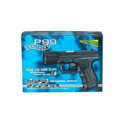 10. Walther P99 Feder Airsoft Pistole schwarz