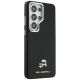 4. Karl Lagerfeld Saffiano KC Metal Logo MagSafe Hülle für Samsung Galaxy S26 Ultra, Schwarz