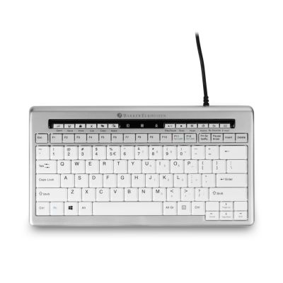 6. BakkerElkhuizen S-Board 840 Design-Tastatur si/sw US-Layout Einzelhandel