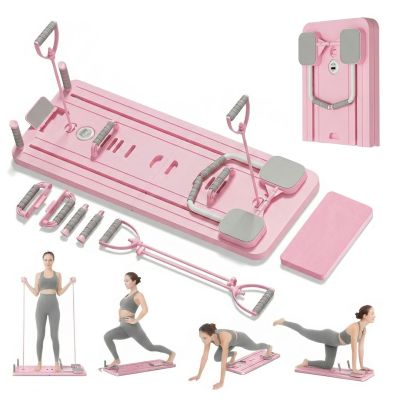 Extralink | Pilates-Board | rosa, Reformer für Bauchmuskel- und Liegestützübungen