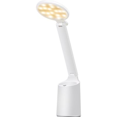 3. Moderne LED-Schreibtischlampe Activejet FUTURE weiß mit integriertem Akku