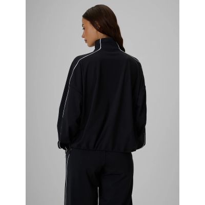 2. Locker geschnittenes Damen-Sweatshirt ohne Kapuze, schnelltrocknend, Größe 4F 4FRSS26TSWSF2982-20S