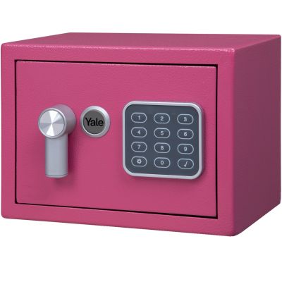 4. Yale Mini-Elektroniksafe Rosa YSV Mini-Safe Rosa Basissafe