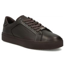 Herren-Sneaker aus braunem Leder, Modell Filippo MP8274