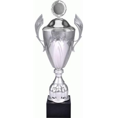 2. Goldfarbener Metallbecher mit Deckel 4127/AP