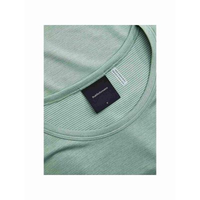 4. PEAK PERFORMANCE W Trail Langarm-T-Shirt für Damen, grün