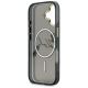 7. Karl Lagerfeld IML Choupettes Karl Script Logo MagSafe iPhone 17 Hülle - Schwarz