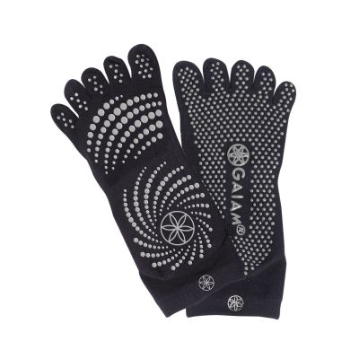 Gaiam Anti-Rutsch-Socken Schwarz S/M 52223
