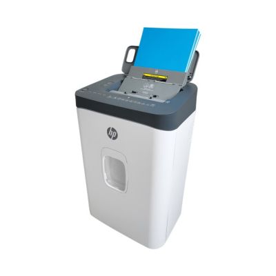 20. HP ONESHRED Auto 200CC Papiervernichter, Weiß und Grau