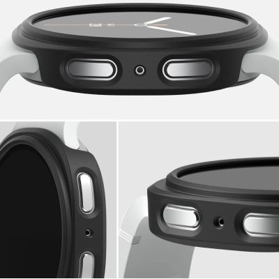 2. Ringke Slim 2er-Pack Hülle für Samsung Galaxy Watch 8 40 mm - Transparent-Mattschwarz