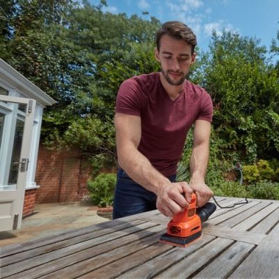 6. Black & Decker BEW200 12000 U/min Schwarz, Orange 200 W