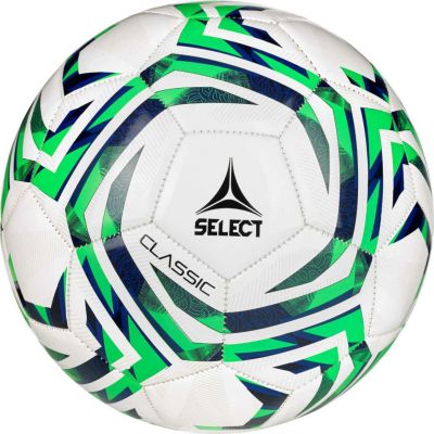 2. SELECT Classic v25 weiß/grüner Fußball