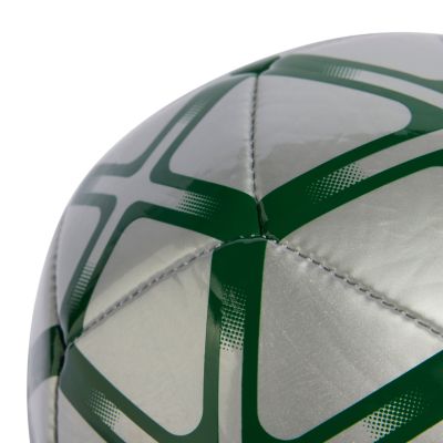 3. Adidas Starlancer Mini Silber-Grüner Fußball JW1363