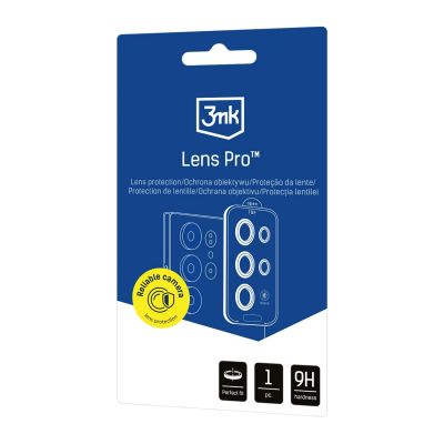 3. 3mk Lens Protection Pro Schwarzes Hybridglas für die Kameralinse des Samsung Galaxy S26+