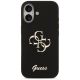 3. Guess Silikonhülle mit großem 4G-Schriftzug für iPhone 17 – Schwarz