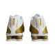 4. Nike Shox R4 Metallic Gold White (GS) Sportschuhe - CW2626-700