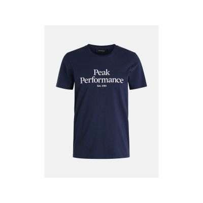 5. T-Shirt Peak Performance M Original Tee blau