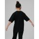2. Locker geschnittenes Mädchen-T-Shirt mit Aufdruck 4F 4FJRSS26TTSHF3453-20S