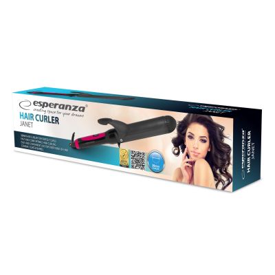 7. Esperanza JANET EBL011 Lockenstab (35W; schwarz)