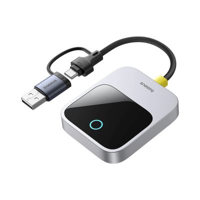 Baseus SafeJourney Series Wireless CarPlay Adapter – Grau